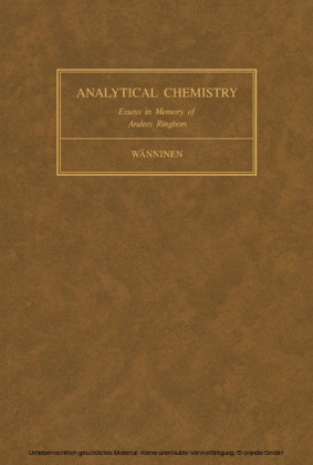 Essays on Analytical Chemistry