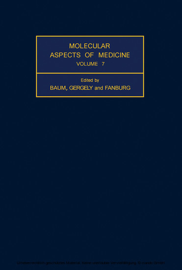 Molecular Aspects of Medicine main product photo