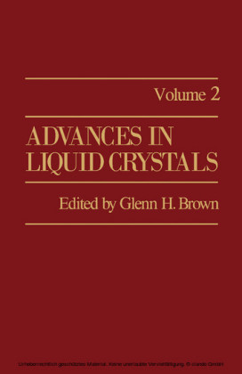 Advances in Liquid Crystals