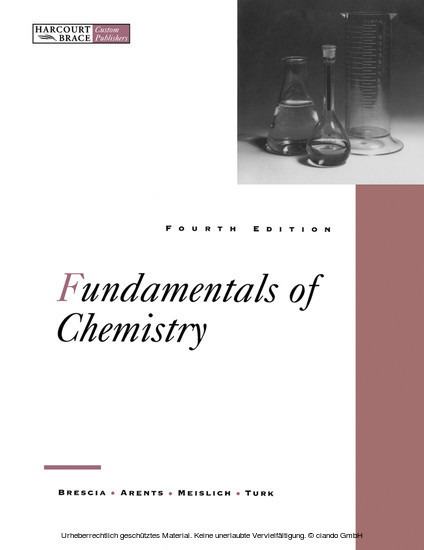 Fundamentals of Chemistry main product photo