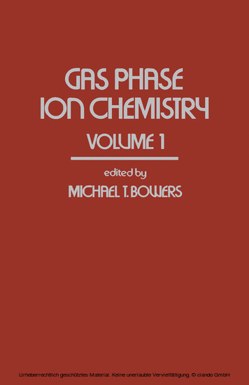 Gas Phase Ion Chemistry main product photo