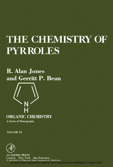 The Chemistry of Pyrroles main product photo