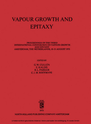 Vapour Growth and Epitaxy