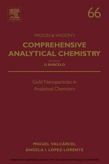 Gold Nanoparticles in Analytical Chemistry main product photo