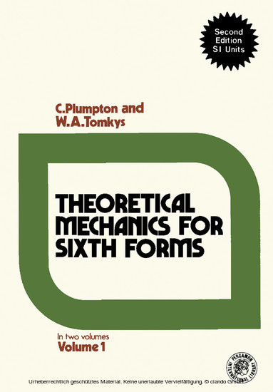 Theoretical Mechanics for Sixth Forms main product photo