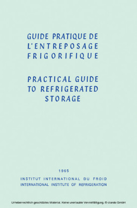 Guide Pratique de l'Entreposage Frigorifique