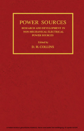 Research and Development in Non-Mechanical Electrical Power Sources