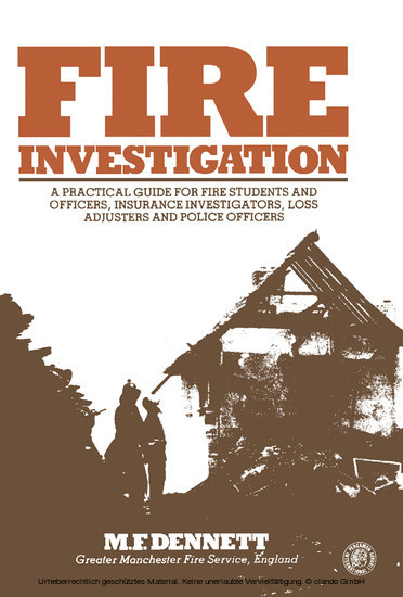 Fire Investigation main product photo