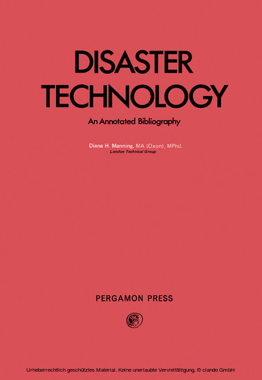Disaster Technology main product photo