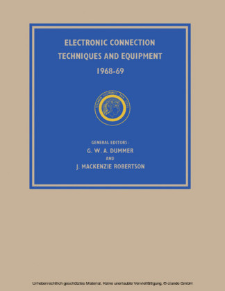 Electronic Connection Techniques and Equipment 1968-69