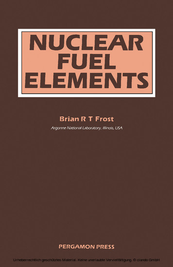 Nuclear Fuel Elements main product photo