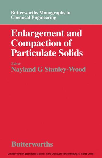 Enlargement and Compaction of Particulate Solids main product photo