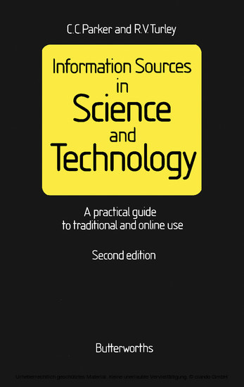 Information Sources in Science and Technology main product photo