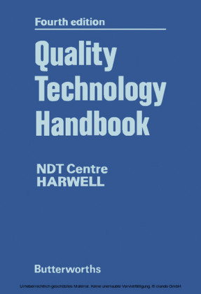 Quality Technology Handbook