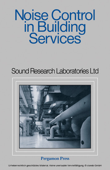 Noise Control in Building Services main product photo