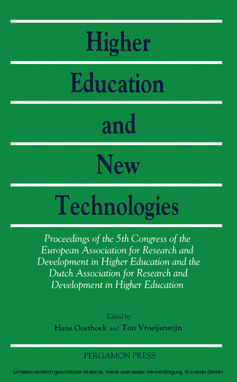 Higher Education and New Technologies main product photo