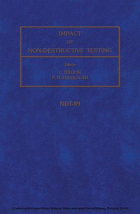 Impact of Non-Destructive Testing