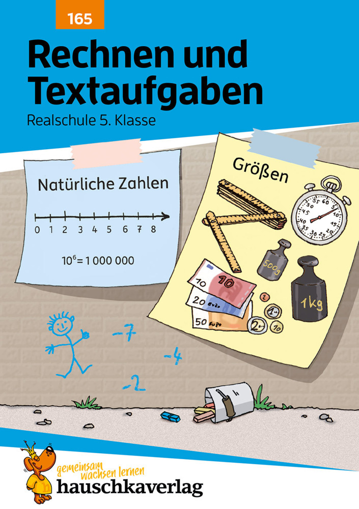 Rechnen und Textaufgaben - Realschule 5. Klasse, A5-Heft main product photo