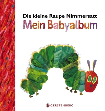 Die kleine Raupe Nimmersatt - Mein Babyalbum - Rot main product photo