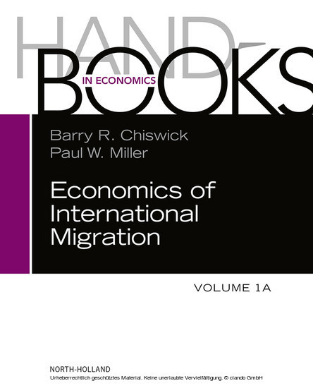 Handbook of the Economics of International Migration main product photo