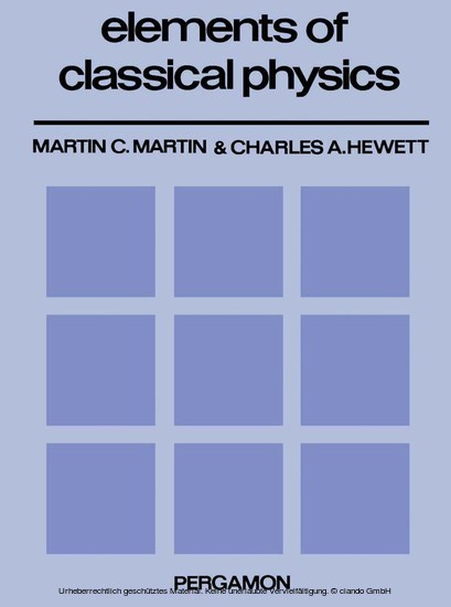Elements of Classical Physics main product photo