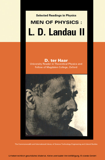 Men of Physics: L.D. Landau main product photo