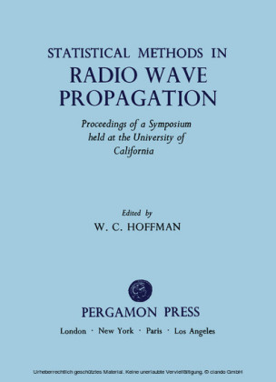 Statistical Methods in Radio Wave Propagation