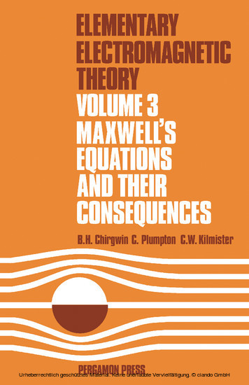 Maxwell's Equations and Their Consequences main product photo