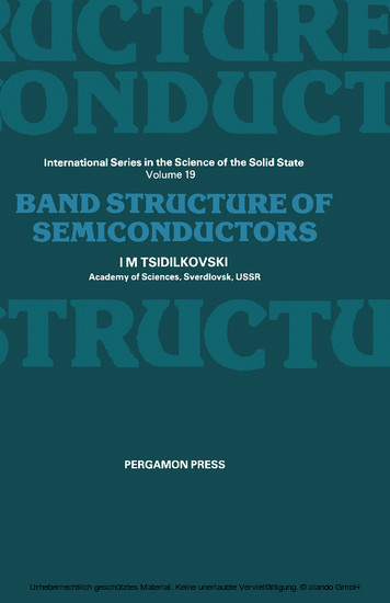 Band Structure of Semiconductors main product photo
