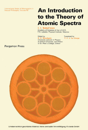 Introduction to the Theory of Atomic Spectra