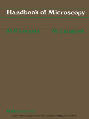 Handbook of Microscopy