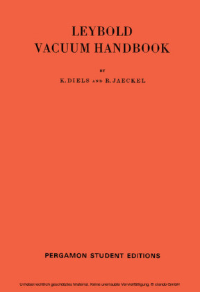 Leybold Vacuum Handbook
