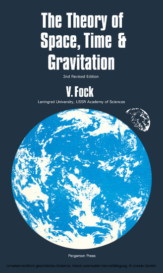 The Theory of Space, Time and Gravitation main product photo