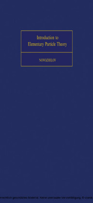 Introduction to Elementary Particle Theory
