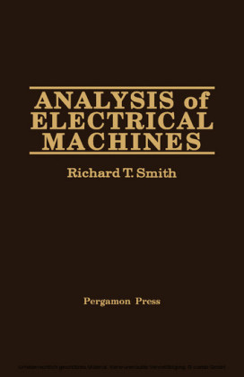Analysis of Electrical Machines