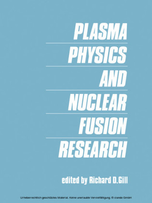 Plasma Physics and Nuclear Fusion Research