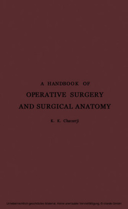 A Handbook of Operative Surgery and Surgical Anatomy