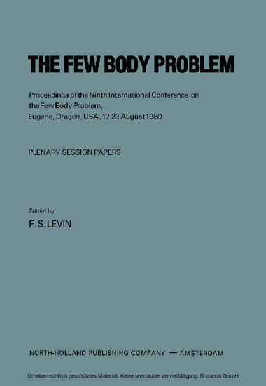 The Few Body Problem main product photo