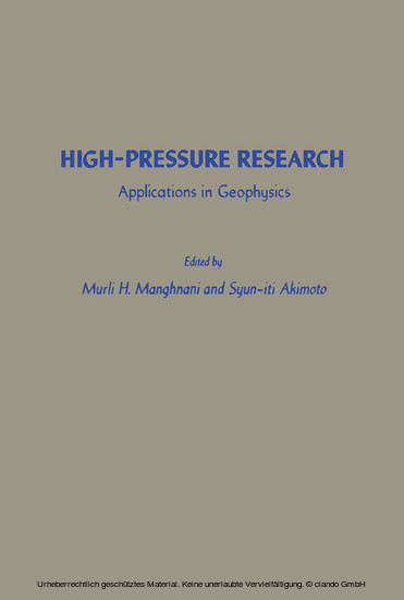 High-Pressure Research main product photo