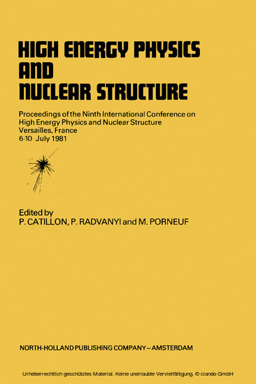 High Energy Physics and Nuclear Structure main product photo
