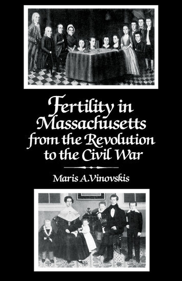 Fertility in Massachusetts from the Revolution to the Civil War main product photo
