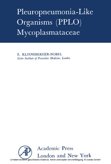 Pleuropneumonia-Like Organisms (PPLO): Mycoplasmataceae main product photo