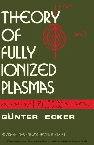 Theory of Fully Ionized Plasmas main product photo