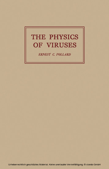 The Physics of Viruses main product photo