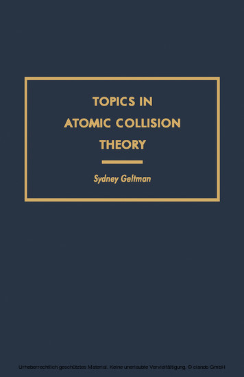 Topics in Atomic Collision Theory main product photo