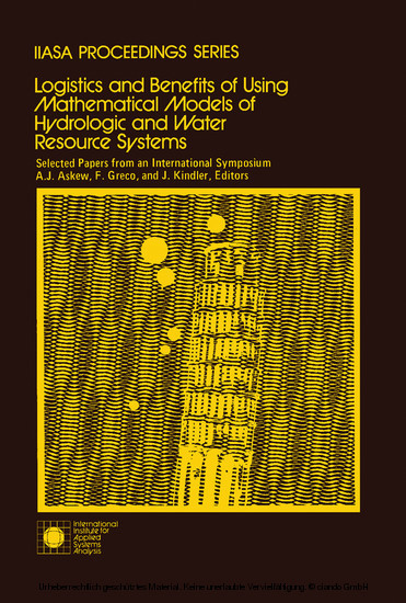 Logistics and Benefits of Using Mathematical Models of Hydrologic and Water Resource Systems main product photo