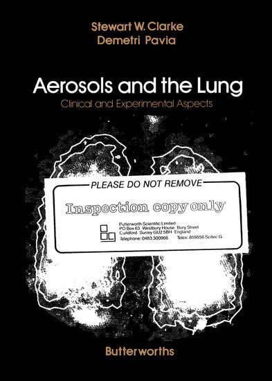 Aerosols and the Lung main product photo