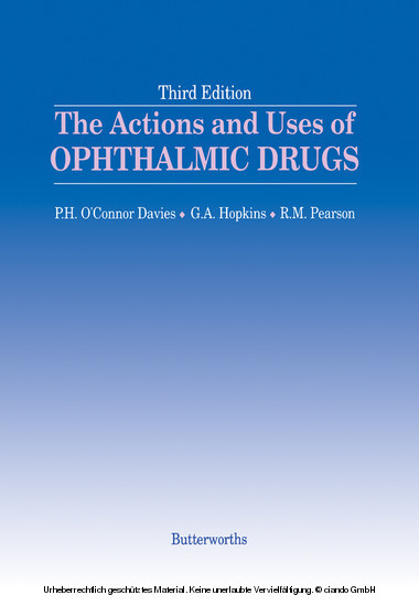 The Actions and Uses of Ophthalmic Drugs main product photo