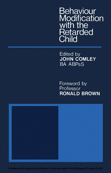 Behaviour Modification with the Retarded Child main product photo