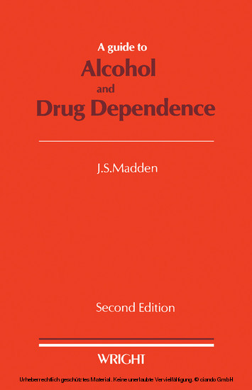 A Guide to Alcohol and Drug Dependence main product photo